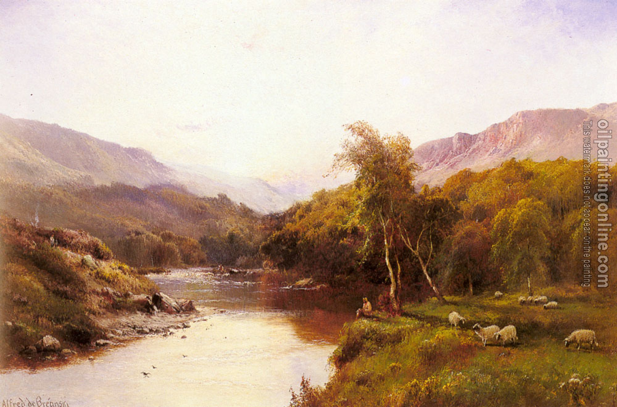 Breanski, Alfred de - Tyn-Y-Groes, The Golden Valley